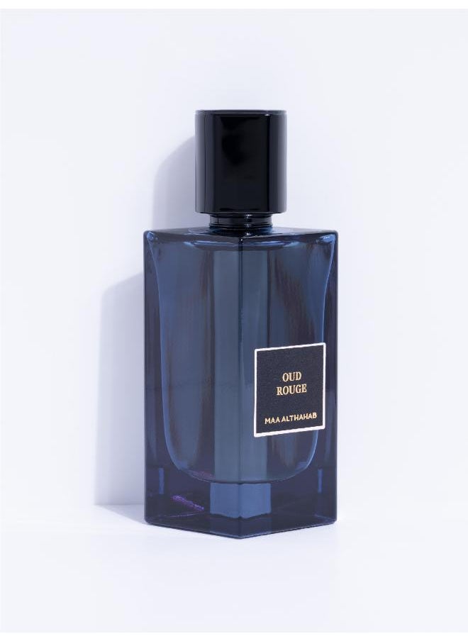 Maa Althahab MAA ALTHAHAB Oud Rouge EDP | Long-Lasting & Intense Oud-Fragrance | 75 ML | For Men & Women Who Love Bold & Sensual Scents  - Image 1