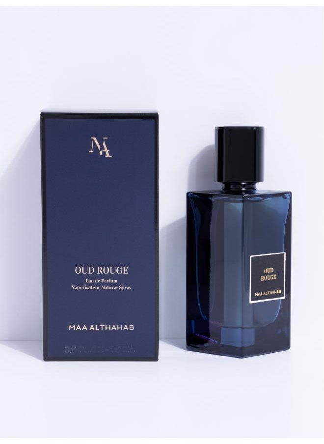 Maa Althahab MAA ALTHAHAB Oud Rouge EDP | Long-Lasting & Intense Oud-Fragrance | 75 ML | For Men & Women Who Love Bold & Sensual Scents  - Image 2