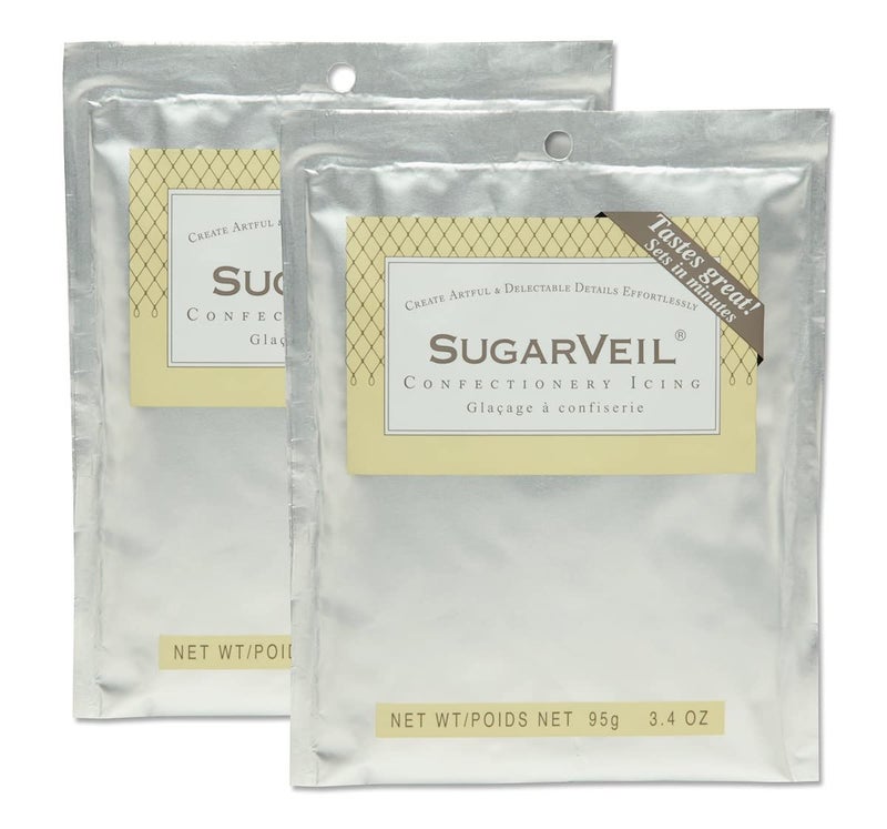 SugarVeil® 2-pack of 3.4 oz SugarVeil Confectionery Icing - Image 1
