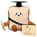 Blueweenly 2026 Graduation Gift Toast Bread Funny Graduation Decoration 1181 Inch Toast Stuffed with Grad Cap Graduate Party Favor with Congratulation Cards for Women Men Doctoral Degree - Image 2