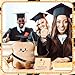 Blueweenly 2026 Graduation Gift Toast Bread Funny Graduation Decoration 1181 Inch Toast Stuffed with Grad Cap Graduate Party Favor with Congratulation Cards for Women Men Doctoral Degree - Image 4