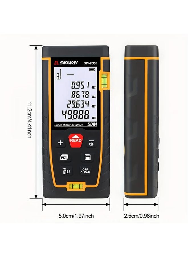 SNDWAY 120M 394Ft Digital Laser Distance Meter Electronic Ruler Measuring Tool - Image 5