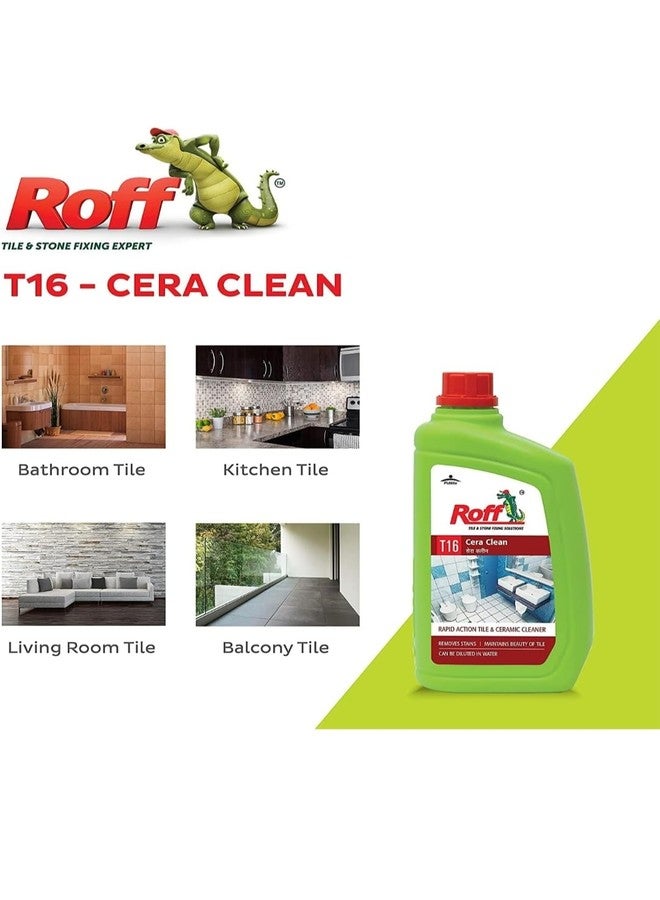 Roff Cera Tile Cleaner,500 ml Rapid Action Tile, Concentrated Liquid for Tough Stains,Multi-surface Floor and Tile Cleaner -(Roff Tile Cleaner) - Image 4