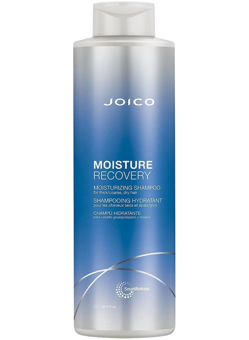 JOICO Moisture Recovery Moisturizing Shampoo | For Thick, Coarse, Dry Hair | Restore Moisture, Smoothness, Strength, & Elasticity | Reduce Breakage | With Jojoba Oil & Shea Butter | 33.8 Fl Oz - Image 2