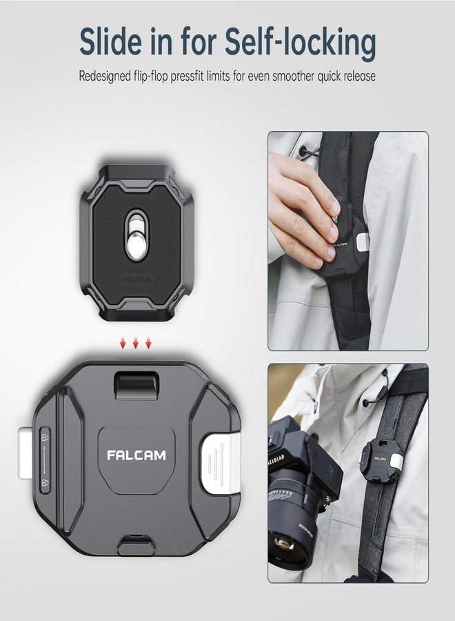FALCAM F38 Camera Clip Kit V2, F38 Backpack Clip with Plate for Backpack Strap and Camera F38B3803 - Image 4