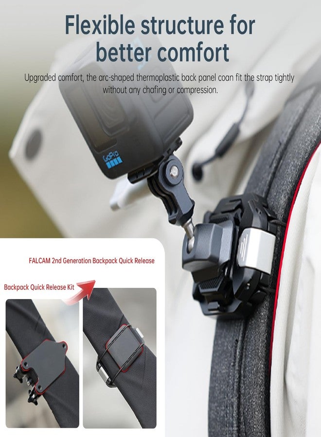 FALCAM F38 Camera Clip Kit V2, F38 Backpack Clip with Plate for Backpack Strap and Camera F38B3803 - Image 5
