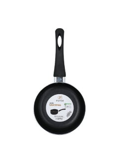 PARFAIT Durable Non-Stick Aluminium Sauce Pan Black 16 cm HSP-01-B  - Image 2