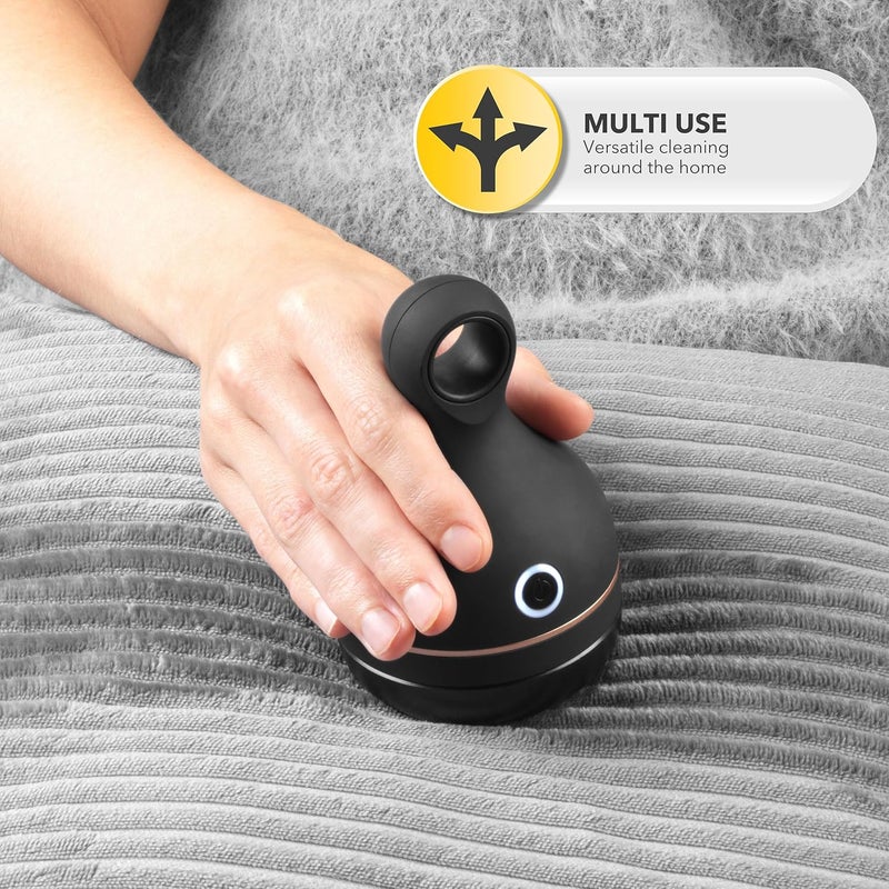 Beldray Electric Fabric Shaver - Rechargeable Lint Remover, Remove Bobbles & Pills, Trim Excess Threads and Smooth, Includes USB Cable & Cleaning Brush, Suitable for All Fabrics, 45 Minutes Run Time - Image 3