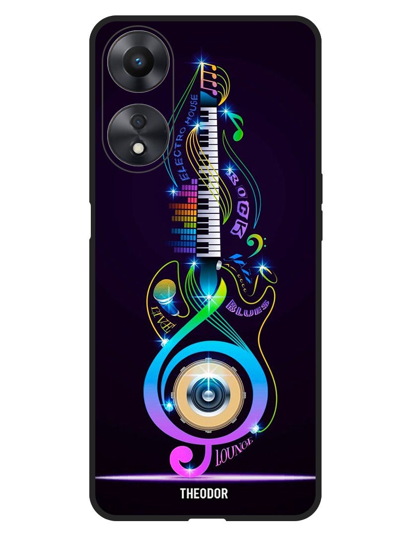 Theodor Protective Case Anti Scratch Shock Proof Bumper Cover For Oppo F23 5G music guitar - Image 1