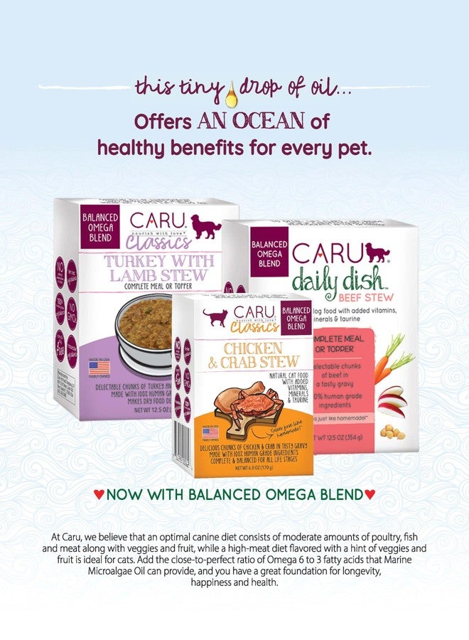CARU Classics Chicken & Wild Cod Stew Wet Cat Food, 5.5-oz Box, case of 12 - Image 5