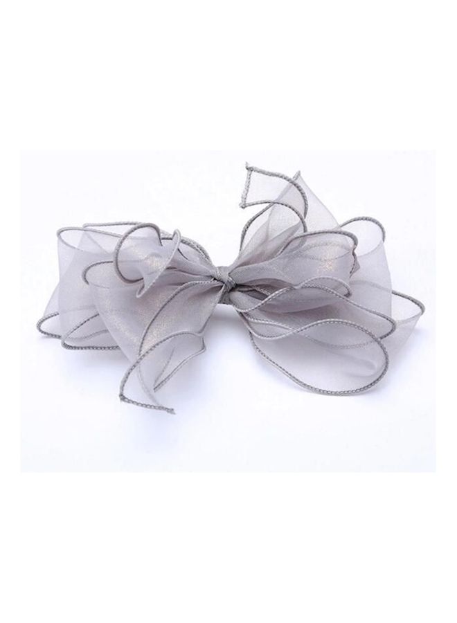 NIBEMINENT Bow Shaped Hair Band Light Pink