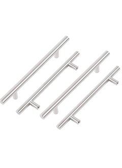 Robustline Highly Quality Drawer Cupboard Cabinet Handle (Pack of 4) Silver - 12MM X 128MM - 161