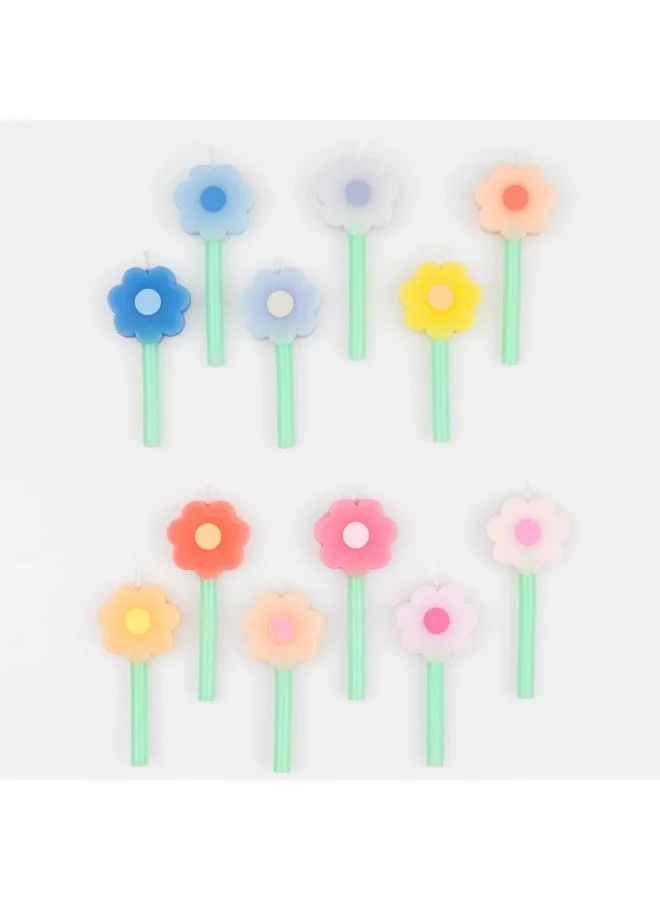 Meri Meri Rainbow Daisy Candles