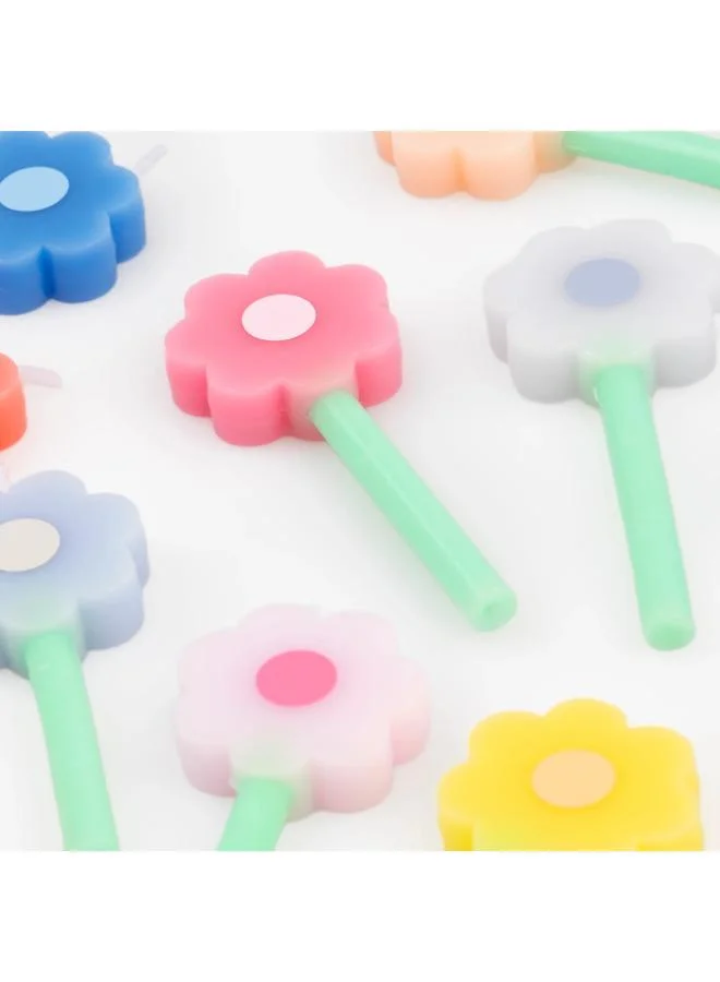 Meri Meri Rainbow Daisy Candles