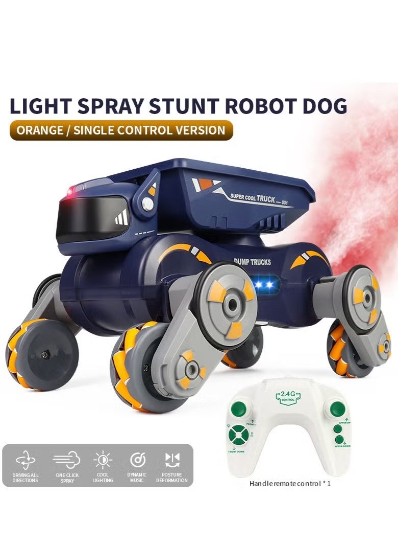 JJRC New Spray Light Music Deformation Stunt Car 2.4G Remote Control Boy Electronic Pet Toy Gift - Image 1