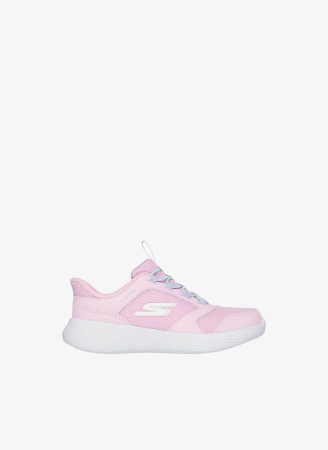 SKECHERS Girls' GO RUN 400 V2 Slip-On Sports Shoes - 303855L-LTPK - Image 1