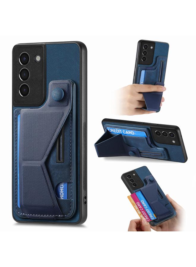 اس-توب جراب لهاتف Samsung Galaxy S21+ 5G II مع حامل منزلق على شكل حرف K وفتحة للبطاقات - Image 1