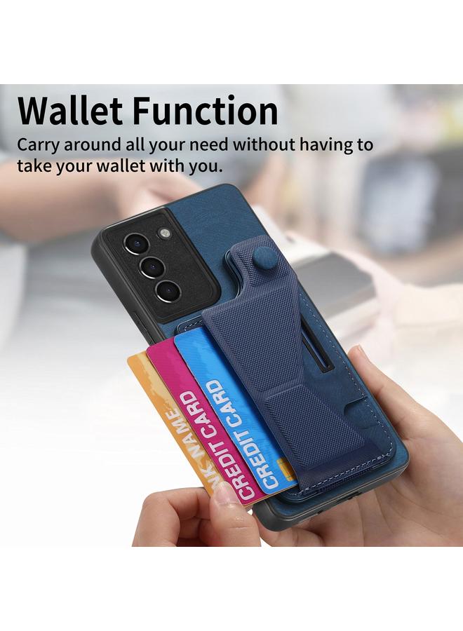 اس-توب جراب لهاتف Samsung Galaxy S21+ 5G II مع حامل منزلق على شكل حرف K وفتحة للبطاقات - Image 3