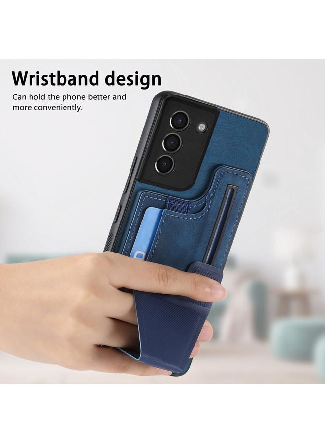 اس-توب جراب لهاتف Samsung Galaxy S21+ 5G II مع حامل منزلق على شكل حرف K وفتحة للبطاقات - Image 4