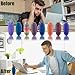 Deiviko Upgrade Little Ouchies Pain Stim Fidget 3D Printed Fidget Toys Anxiety Relief Items Grippie Stim Keychain Stim Toys for Autistic Adults Hard Spiky Sensory Toys Novelty Gifts for Friends - Image 4