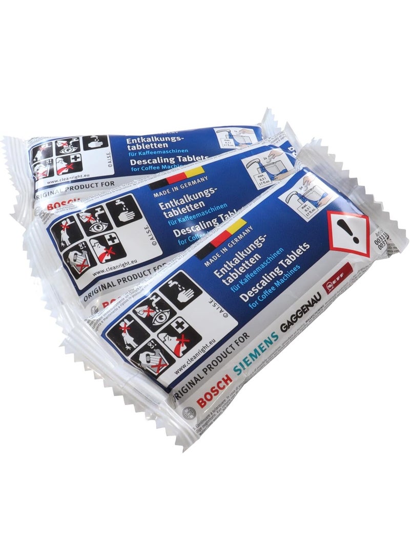 BOSCH Descaling Tablets for Coffee Machines (6 tablets) - Image 3