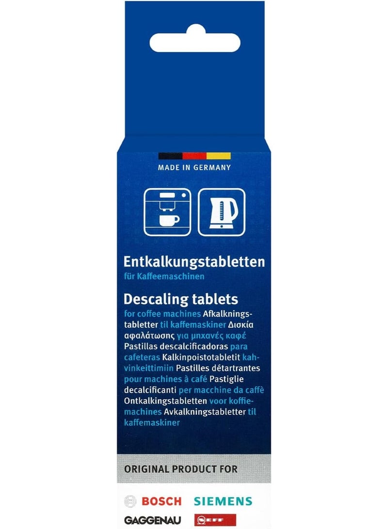BOSCH Descaling Tablets for Coffee Machines (6 tablets) - Image 1