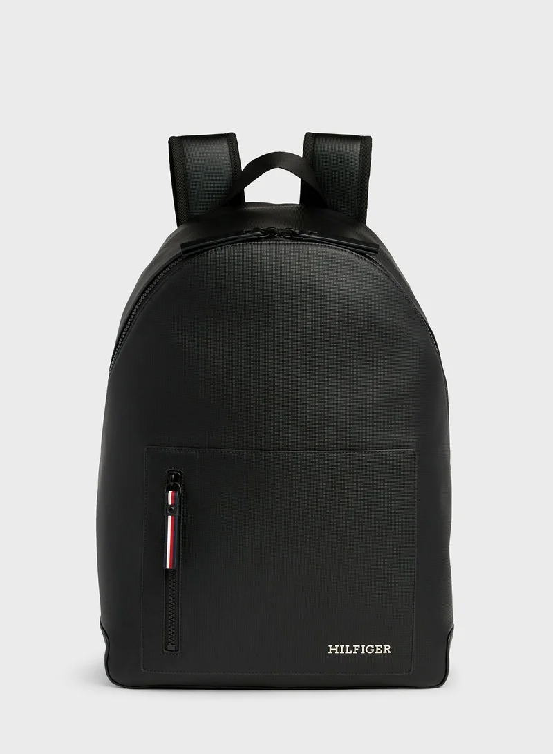 TOMMY HILFIGER Logo Pique Backpack