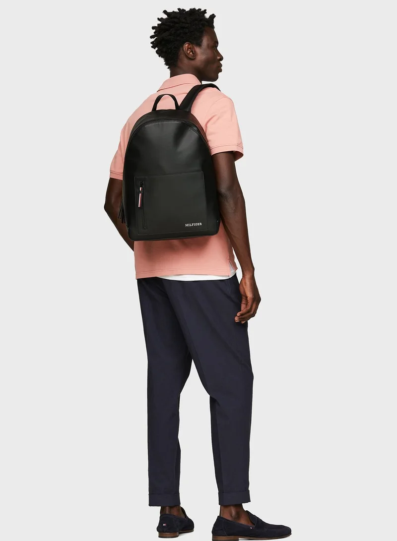 TOMMY HILFIGER Logo Pique Backpack