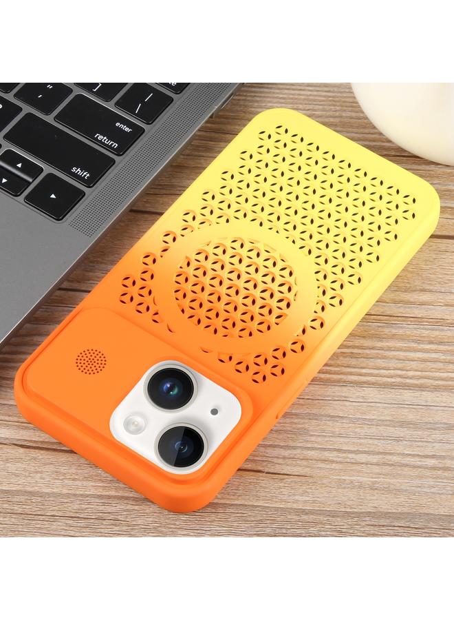 اس-توب جراب هاتف iPhone 15 Plus متدرج الألوان مع خاصية العلاج العطري MagSafe - Image 5