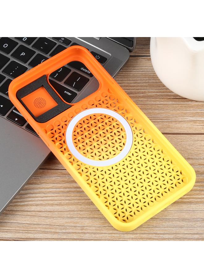 اس-توب جراب هاتف iPhone 15 Plus متدرج الألوان مع خاصية العلاج العطري MagSafe - Image 4