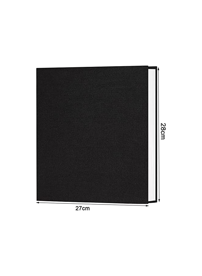 The Bros Photo Albums, Extra Large Capacity Family Wedding Picture Albums Photo Book, Magnetic Self-stick Photos Hand Made DIY Albums, Memory Book Holds 3x5, 4x6, 5x7, 6x8, 8x10 Inch Photos (Black) - Image 5