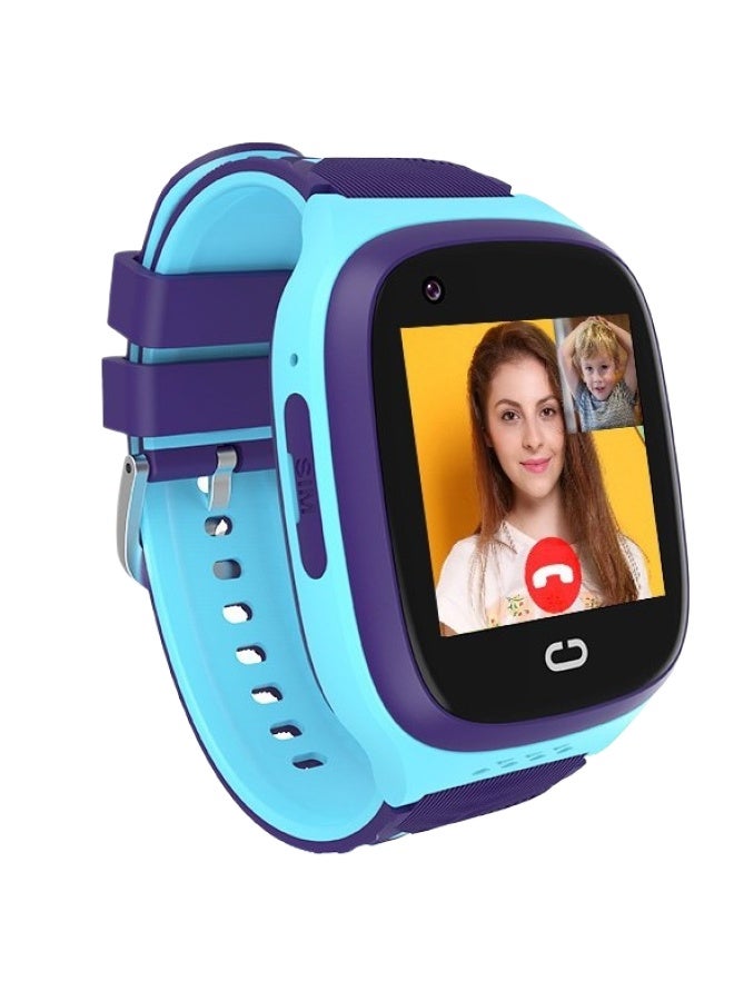 Children's Smart Watch Phone 4g Full Netcom Sim Card Video Call Boy Girl Positioning Camera Lt31 - Image 1