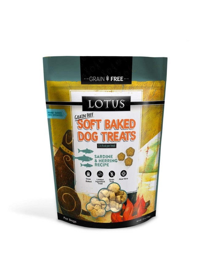 Lotus Lotus Wholesome Sardine & Herring Recipe Soft Baked Dog Treats (10 oz.)  - Image 1