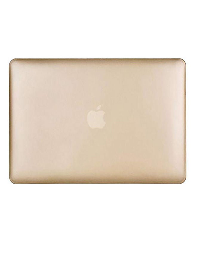 NIBEMINENT Protective Case Cover For Apple Macbook Pro Retina 13.3-Inch Gold  - Image 1