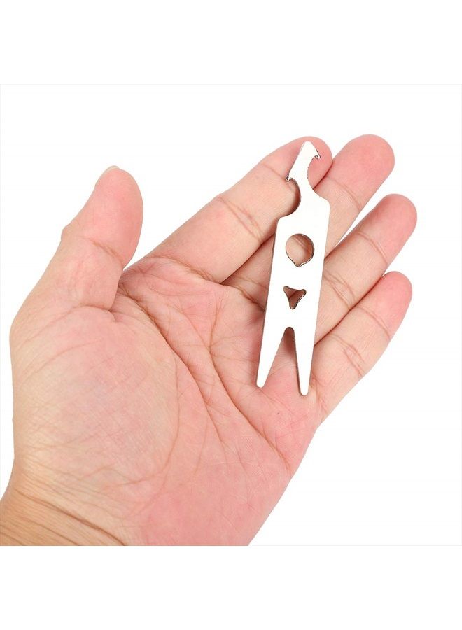 Brrnoo Spring Carbon Brush Angle Grinder Carbon Brushes, 2 Pairs Nail Drill Handpiece Accessory Replacement Part Carbon Brush Wrench Set for Nail Salon and Household - Image 2