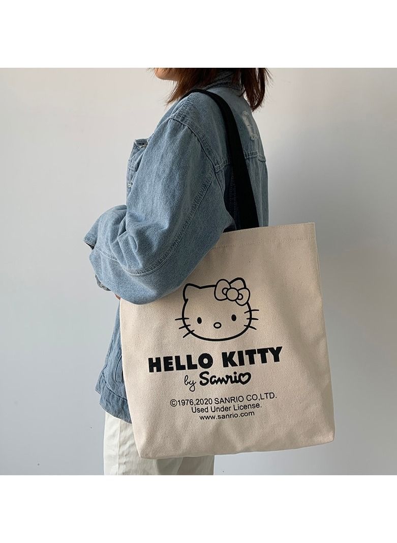 Canvas Women Shoulder Bag Ladies Fashion Shopping Hand Bags Cute Anime Cartoon Tote Bags - Image 5