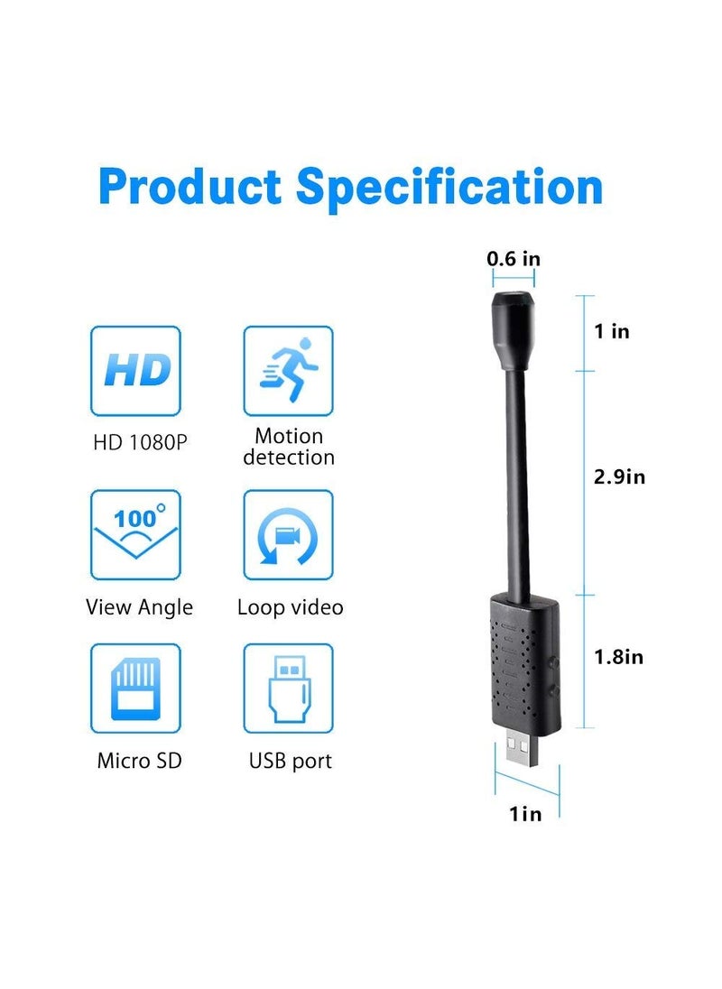 DDLC DDLC WiFi Surveillance Flexible Neck Wireless Security Camera 1080P Watch Live View Wireless IndoorOutdoor Home Office with Motion Detection Flexible Camera  - Image 3