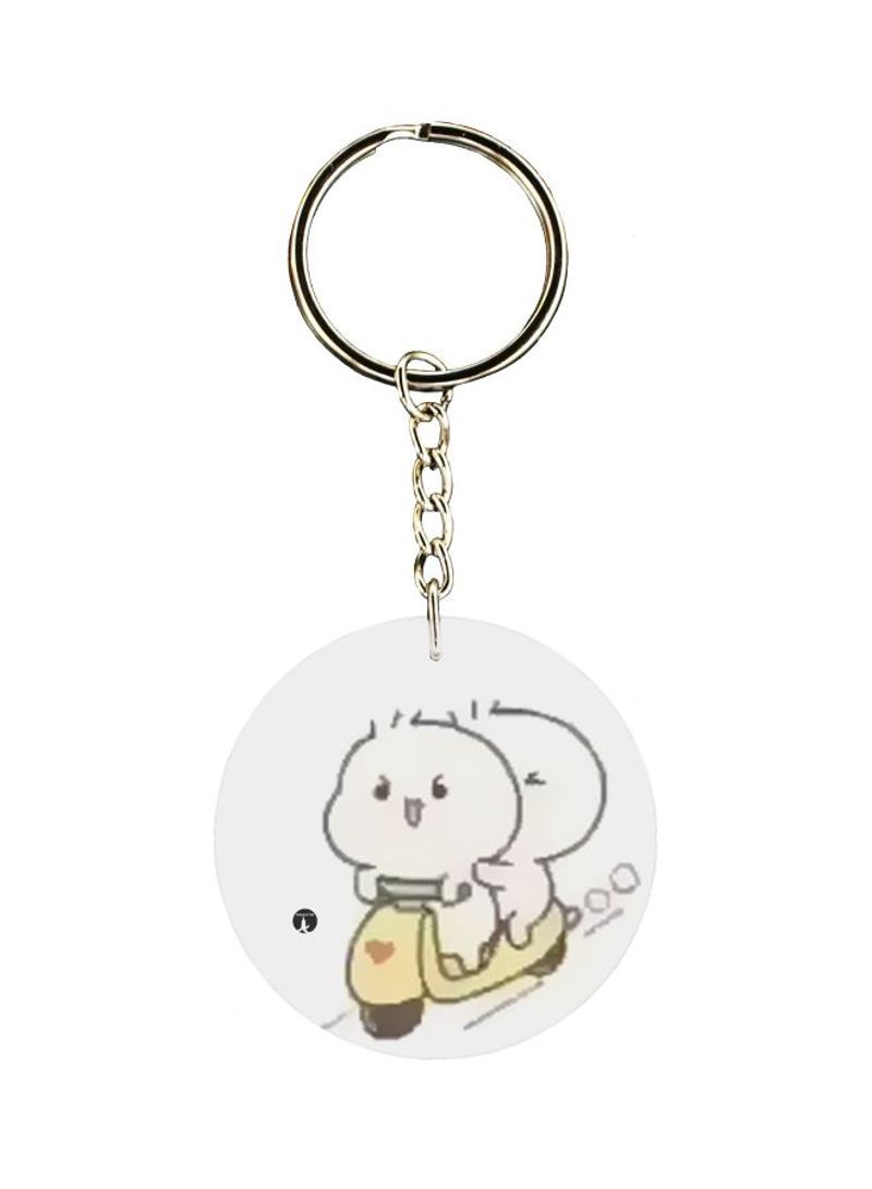 RKN Single Sided Cartoon Themed Keychain