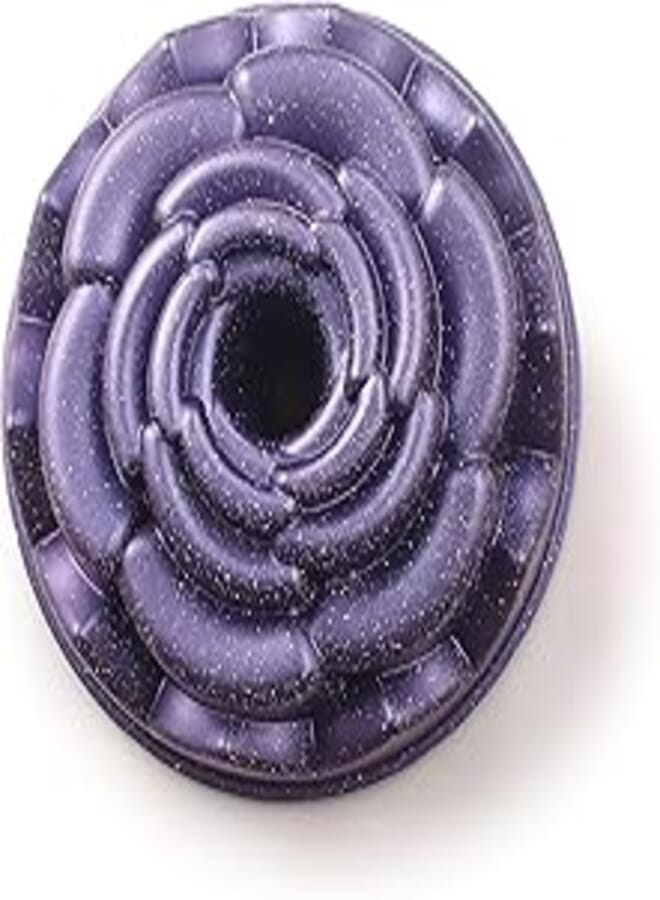 New Ellara Turkish Granite Rose Cake Mold, Mauve