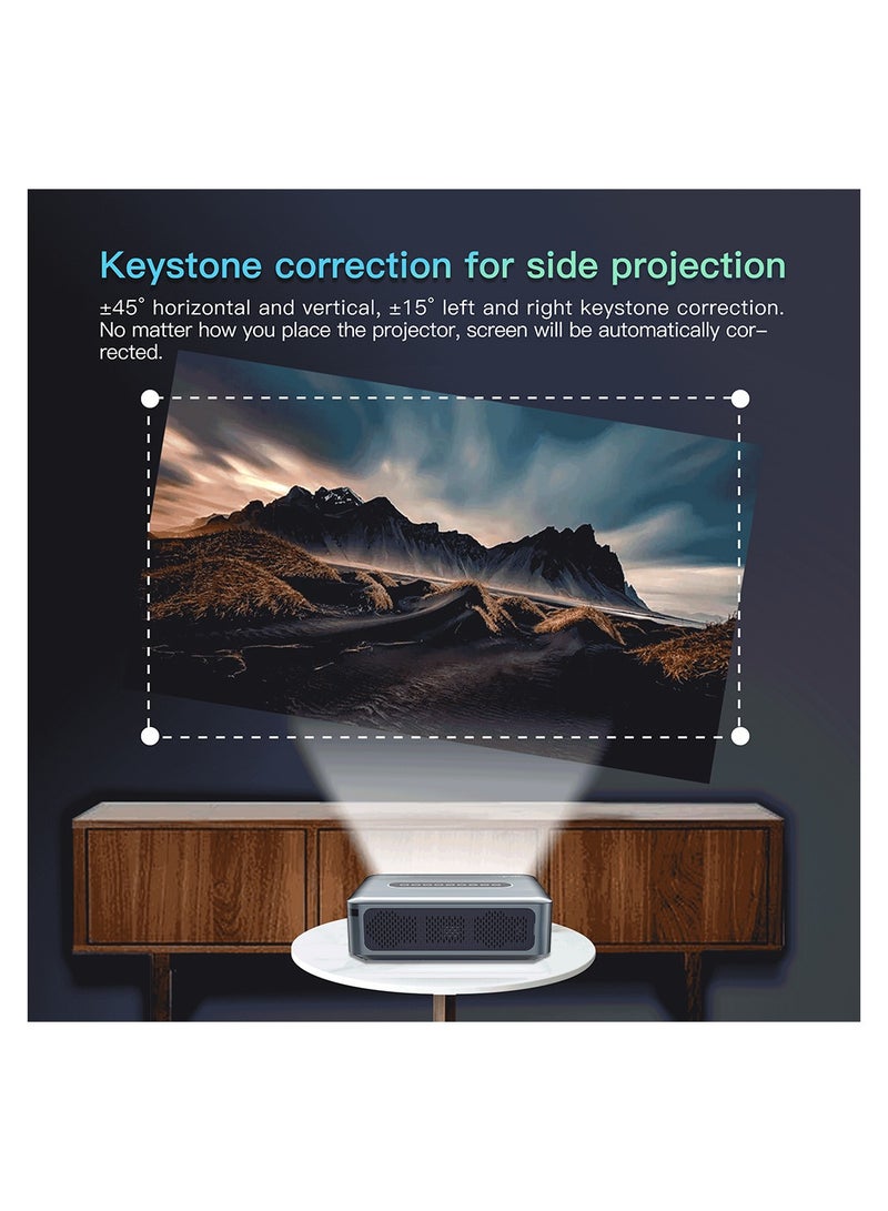 AROAQ Projector 4K 1080P 8K video Projector Wifi Video LED Home Theatre Cinema  - Image 2