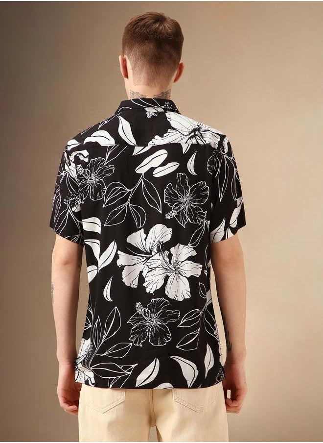 Dennis Lingo Relaxed Fit Multi Colour Rayon Shirt – Stylish and Comfortable  - Image 3