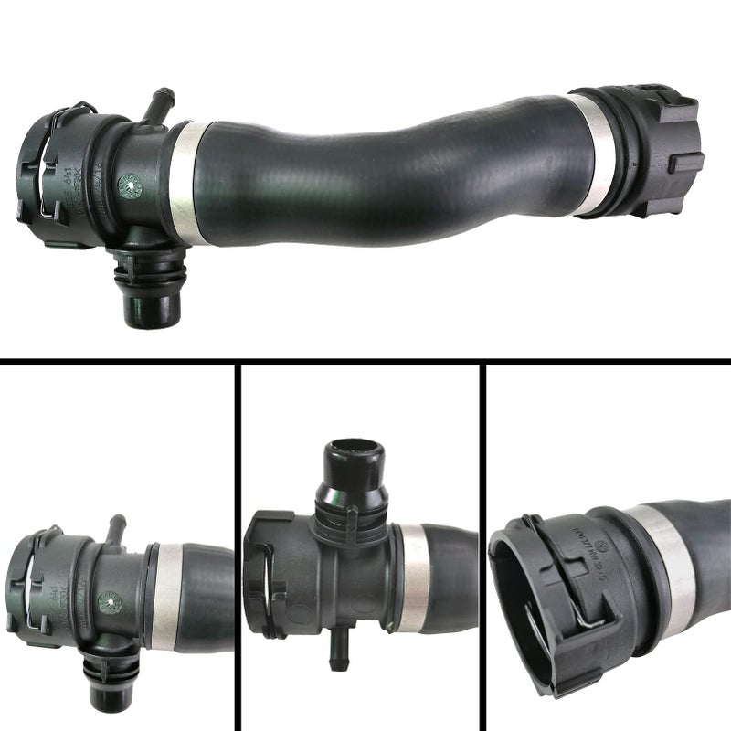 GaeaAuto Engine Lower Upper Radiator Hose Coolant Water Hose Pipe + Expansion Tank Vent Line Hose Replacement Set fit for BMW 325i 328i 330i #17127618510 17127531579 17127531581 - Image 3