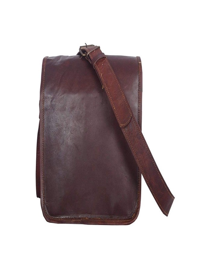 RSN Vintage Leather 11 Inch Padded Briefcase Tablet Satchel Crossbody Messenger Bag (11 Inch) - Image 3