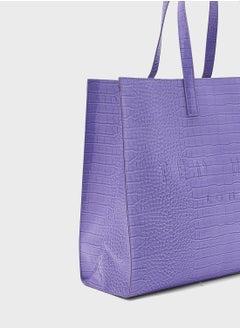 Ted Baker Wxb-Allicon-Croc Effect Extra Large Icon Tote  - Image 3
