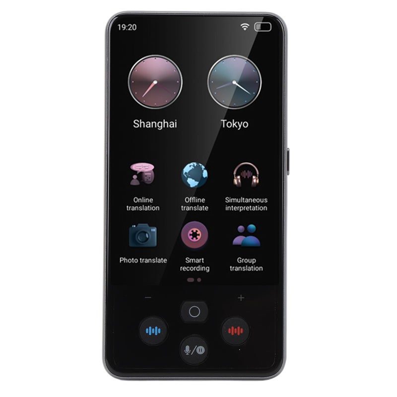 Smart Voice Translator Device Touchscreen 138 Languages Real Time Text Photo Translation - Image 2