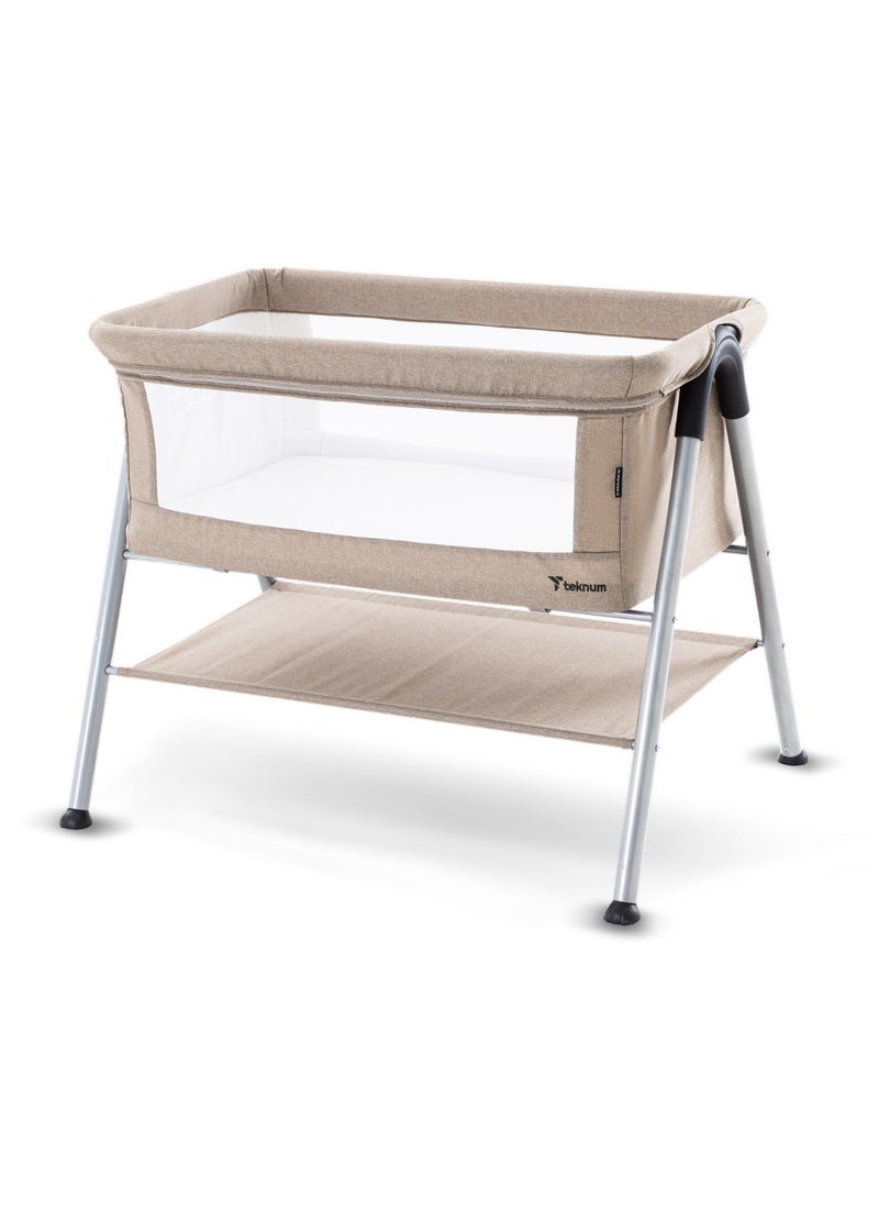 Sleepzen 2 Bedside Crib Bassinet - Ivory - pzsku/Z864FD050404557BCC444Z/45/_/1723187855/50cd6643-3850-4ae7-baf4-7e0bc2e3bc0e