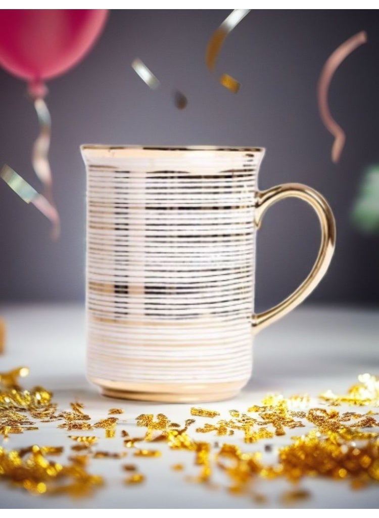 BYART An elegant coffee and tea cup with a flavour, made of ceramic, made in Turkey - Image 1