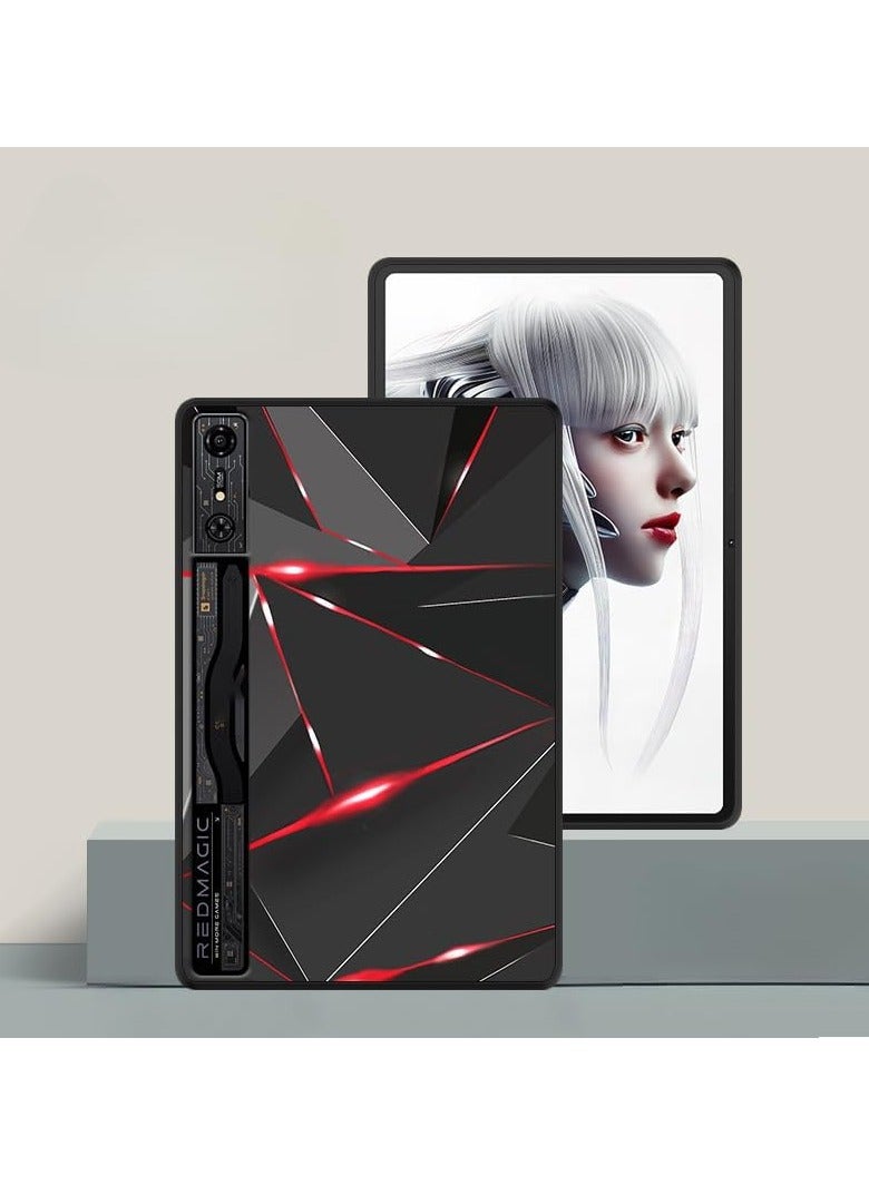 General Tablet Case for ZTE Nubia Red Magic Pad Pro 10.9" (2024) with soft silicone corners wrapped around the edges of the shockproof drop case  - Image 1