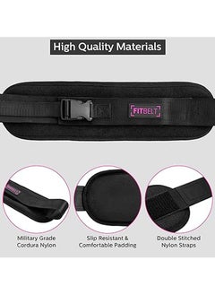 Generic Exercise Hip Thrust Belt - Glute Trainer for Home Workouts with Extra Padding - Fully Adjustable Hip Thrust Belt for Dumbbells - Booty Builder, Glute Workout Equipment  - Image 3
