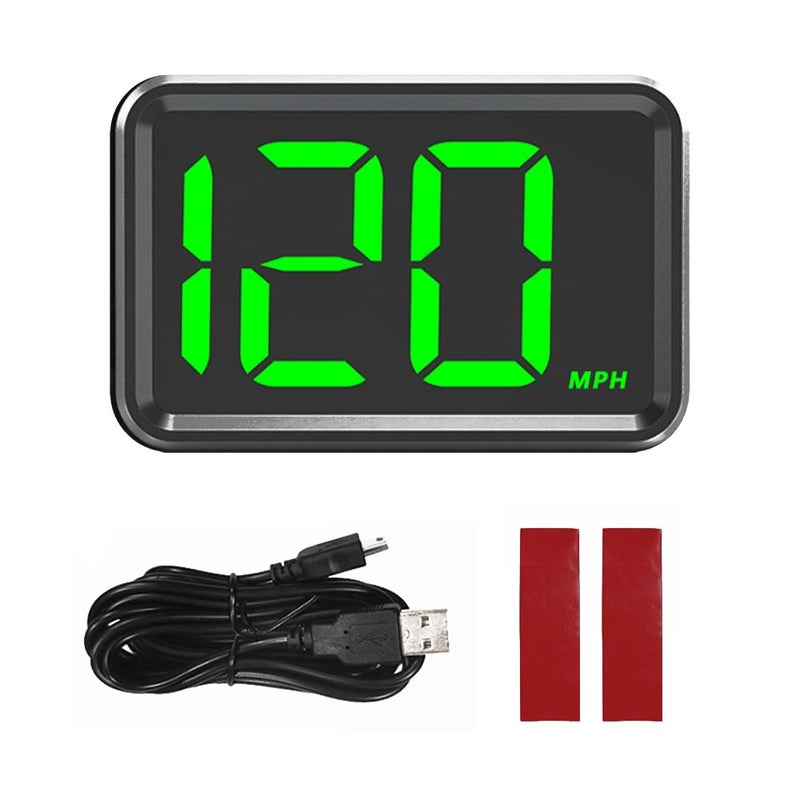 Heads Up Display for Cars Windshield with MPH SpeedHUD Display Digital Speedometer for Car Used USB PlugUniversal GPS Speedometer for Car Accessories Fit for Cars SUVs Trucks MPH